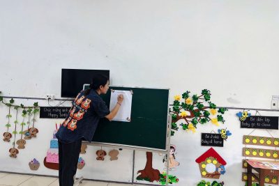 Nét xổ thẳng, nét ngang, nét xiên phải, nét xiên trái lớp B5