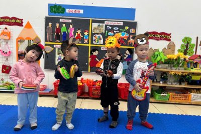 Hoạt động âm nhạc lớp D3 với bài hát “ mẹ ơi có biết”