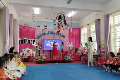 TRƯỜNG MẦM NON HAI BÀ TRƯNG – SINH HOẠT CHUYÊN MÔN THEO HÌNH THỨC NGHIÊN CỨU BÀI HỌC