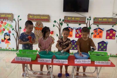 TIẾT HỌC KỸ NĂNG SỐNG: BÉ HỌC RỬA CỐC