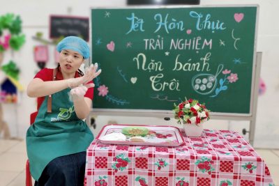 HOẠT ĐỘNG TRẢI NGHIỆM: NẶN BÁNH TRÔI – LỚP A5